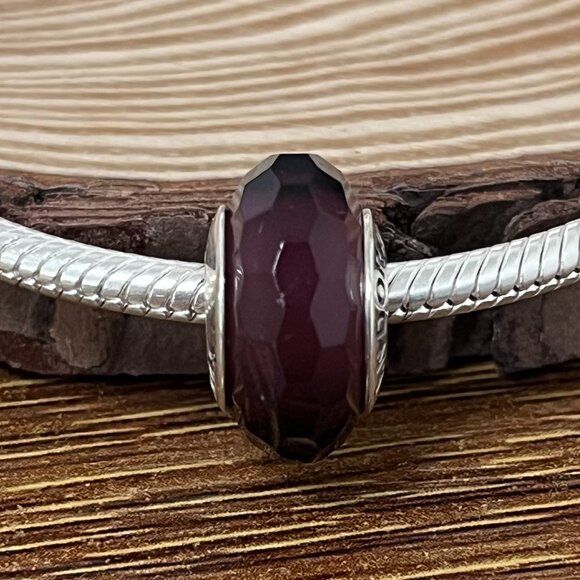 Pandora Jewelry - Pandora Red Fascination Faceted Murano Glass Charms